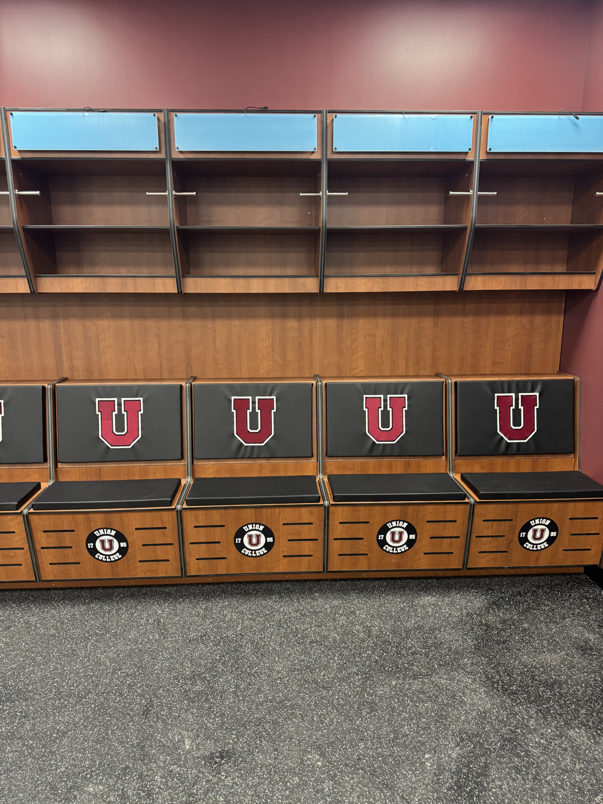 Union College Locker Room Photo