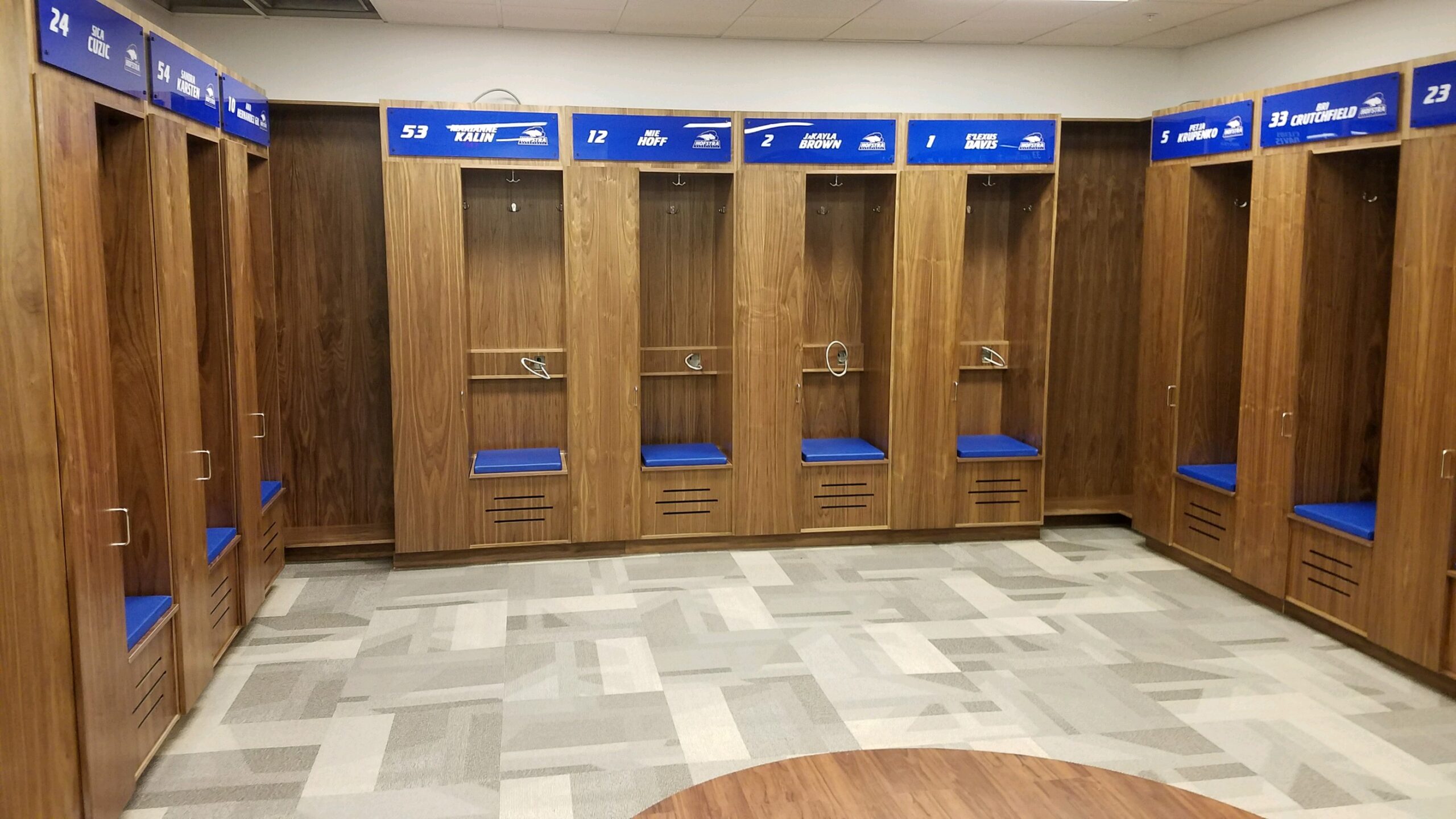 Custom Wood Lockers