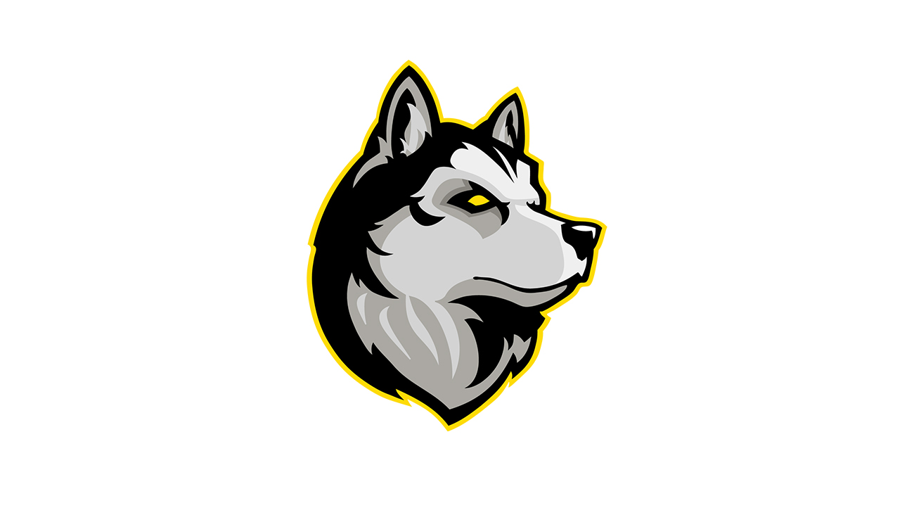 Hughson -Huskies Logo