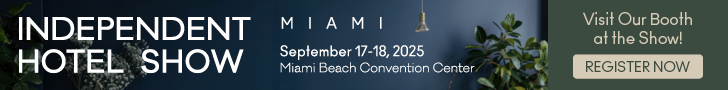 Independent Hotel Show Banner