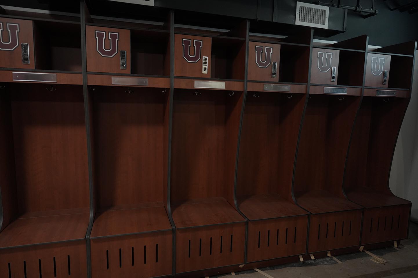 union college football locker room photo