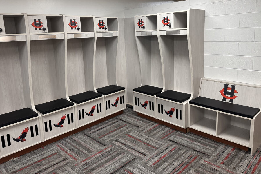 Howard Volleyball’s New Locker Room Was Built on One Thing: Trust