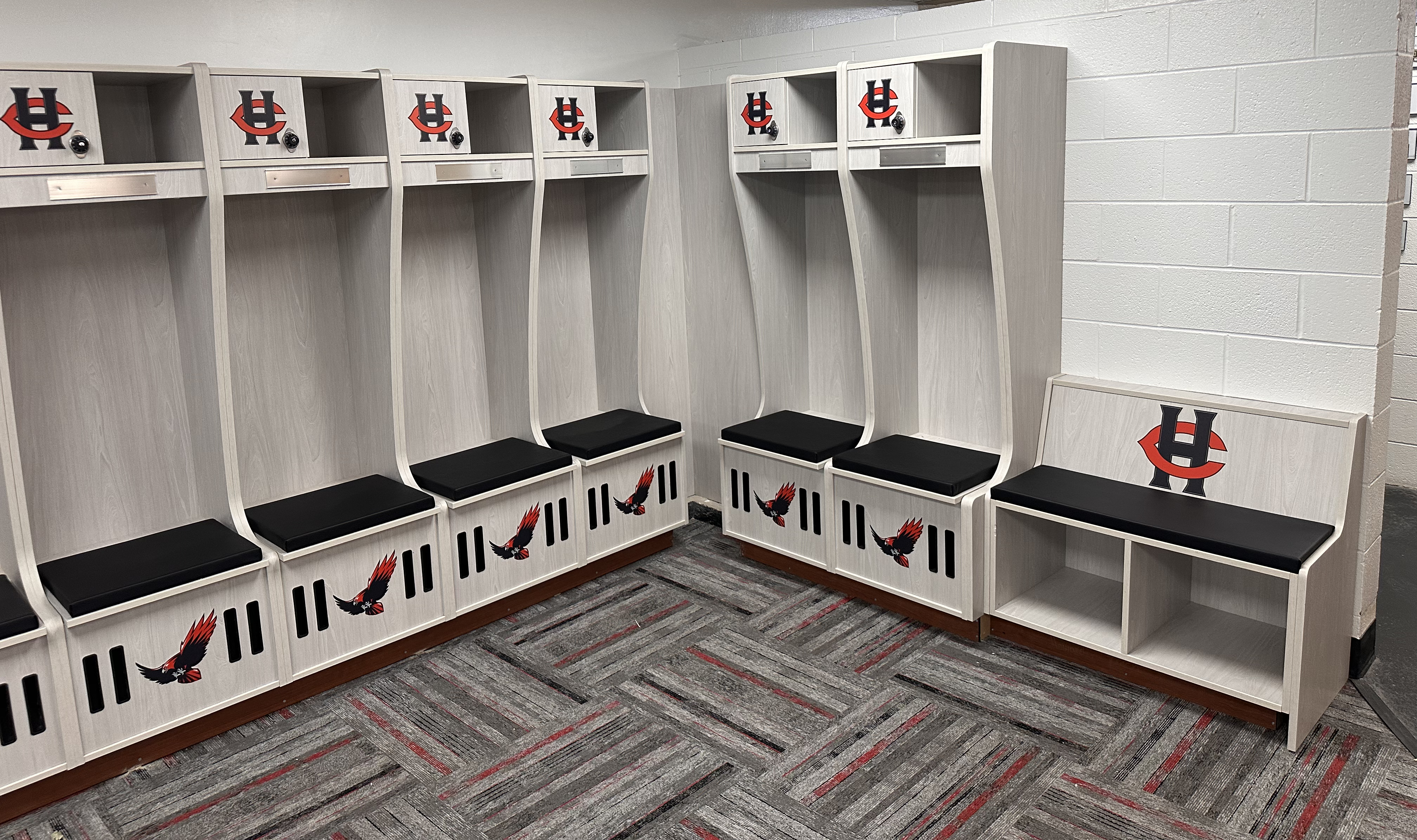 Howard Volleyball’s New Locker Room Was Built on One Thing: Trust