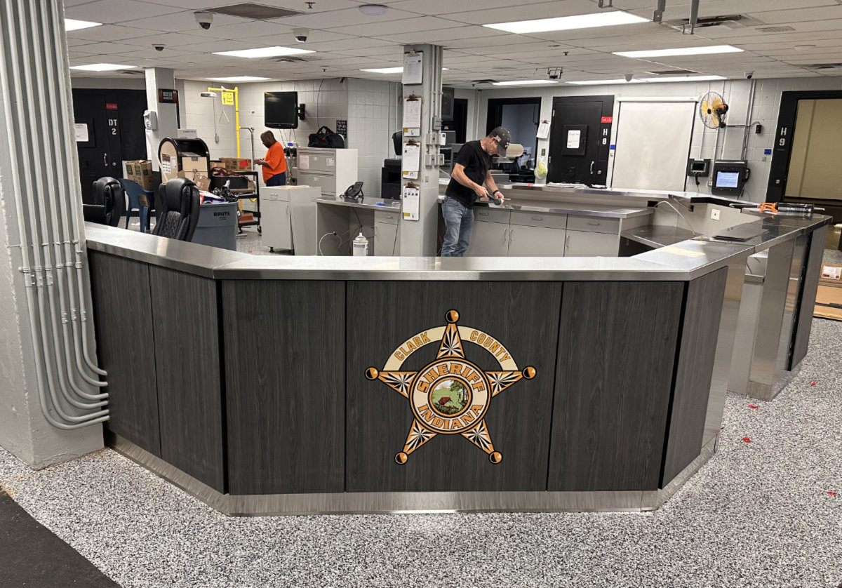 Custom Millwork Reception Desk