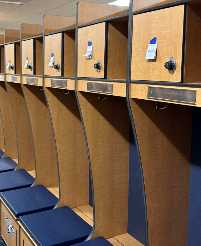 UNH_Soccer-13 - Legends Custom Lockers UNH Athletic Locks Photo by Legends Custom Lockers